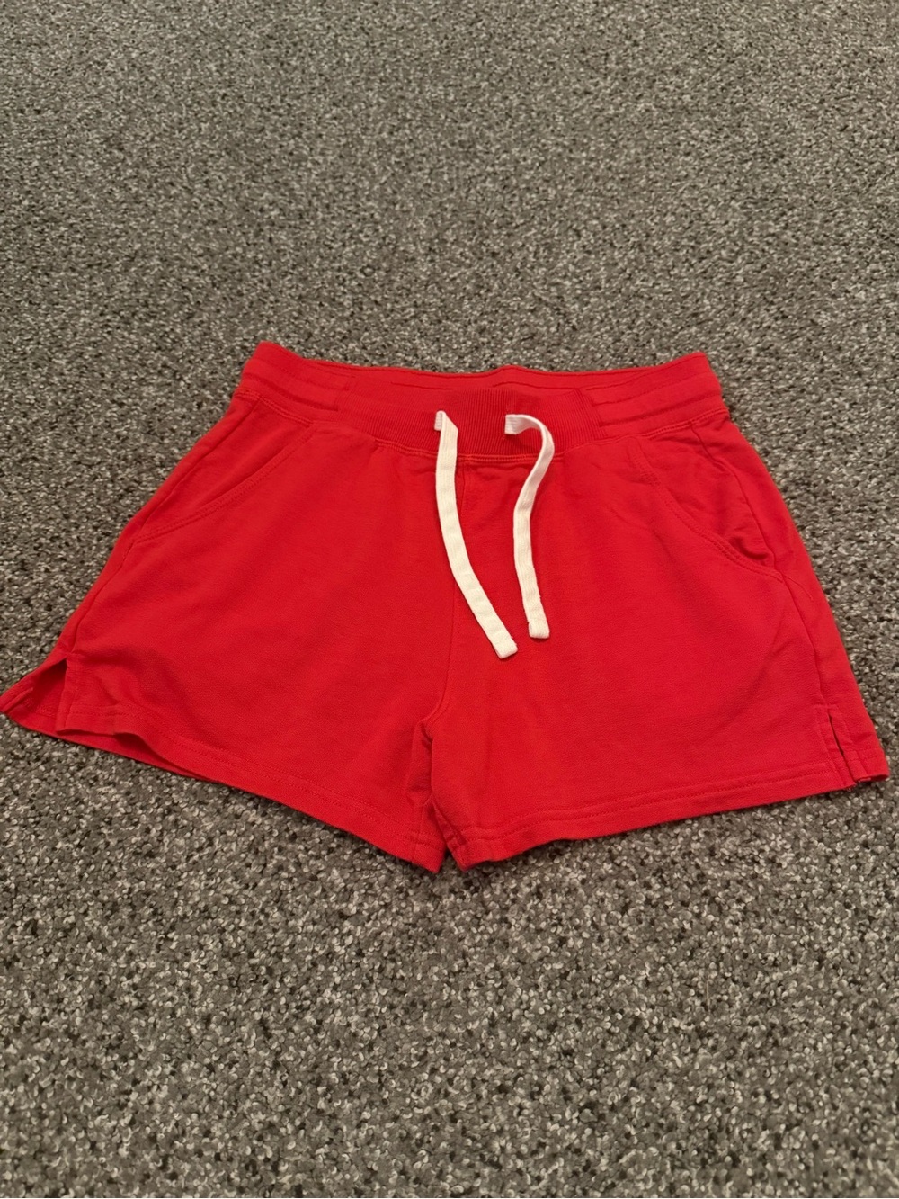 Splendid Red Athletic Drawstring Shorts
